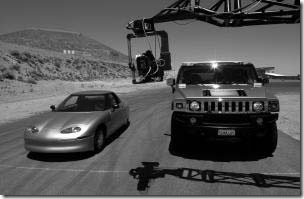 A scene from WHO KILLED THE ELECTRIC CAR?, playing at the 49th San Francisco International Film Festival, April 20 - May 4, 2006.