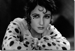 1928: Norma Talmadge (1893 - 1957) the American silent heroine, plays an Austrian girl in the film 'The Woman Disputed', directed by Henry King and Sam Taylor for United Artists.