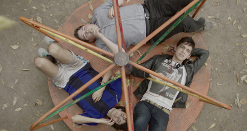 A scene from Alejandro Iglesias Mendizábal's LEAF BLOWER will play at the 59th San Francisco International Film Festival, on April 21 - May 5,2016.